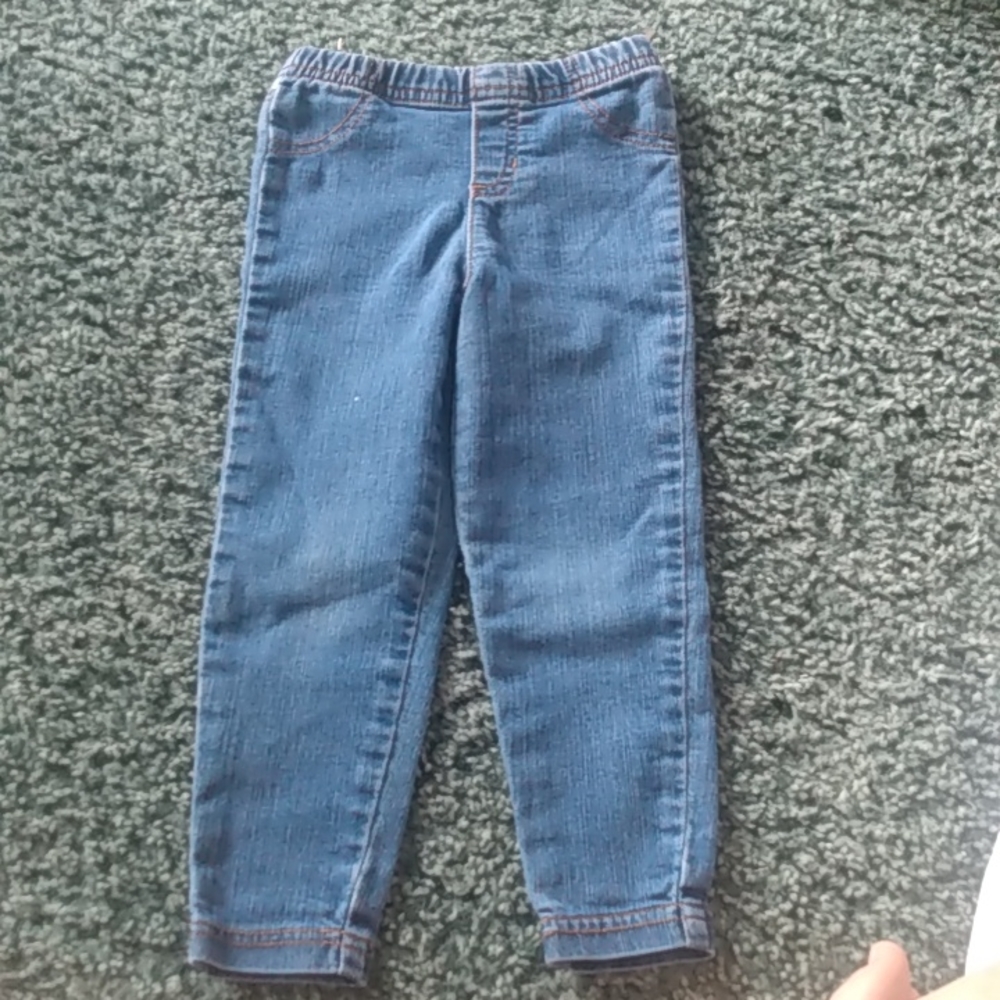 Girls blue jeans